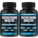 Dr. Emy's (2 Pack Testosterone Booster-Tongkat Ali Fadogia Agrestis Nitric Oxide Ashwagandha Supplement for Men with L Arginine Citrulline Fenugreek - Turkesterone Pre Workout Pump (120 Capsules)
