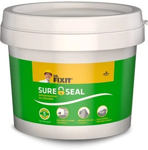 dr fixit pidilite sure seal patch repair of internal and external walls and roof 1 kg crack filler 1 kg
