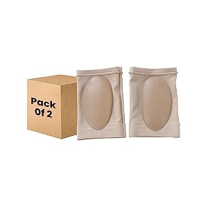 dr foot arch support sleeve cushion  for plantar fasciitis foot pain muscle relaxation fallen arches  for men amp women  free size with beige color -1 pair pack of 3