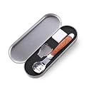 Dr Foot Callus Remover for Feet – Professional Pedicure Foot File & Shaver Kit with 10 Replacement Blades, Dual-Sided Foot Rasp, Wooden Handle & Travel Case for Dead Skin, Corns & Heels