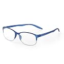 DR.HARMANN'S READING GLASSES FITTED WITH BLUE BLOCK LENS (Model: Library 8 Computer Readers with Blue Light Blocking and Blue Rays filter)