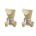 Dr.Health Happy Family 3 In 1 Steamer, Steam Inhaler for Cold & Cough, Soothes Balm Effect Steam Vaporizer |Beige| Pack of 2