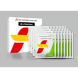 dr howard39s way diet  manchow food replacement weight loss amp management  healthy meal replacement  essential 13 vitamins amp 14 minerals  less than 200 calories per meal pack of 28 each 50 grams