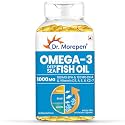 DR. MOREPEN Omega 3 Deep Sea Fish oil 1000 mg Omega with 300 mg DHA with Vitamin A, D3, E &amp; K27 | 60 softgels - (Pack of 1)