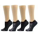Dr. Motion 4 Pairs Compression Socks for Women, Low Cut Ankle