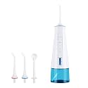 Dr. Odin FC-2631 Oral irrigator for Teeth Cleaning and Flossing | Waterproof IPX7| Ensures 360° nose rotator |Pressure Settings | 300 ml Reservoir Capacity with Light | 2 Minute Smart Timer (White &amp; Blue)