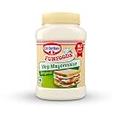 Dr. Oetker FunFoods Veg Mayonnaise Original, 250g | 100% Vegetarian | No Cholesterol or Trans Fat | Rich & Creamy Eggless Mayo Spread for Sandwiches, Wraps, Burgers & Salads