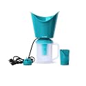 Steam Inhaler Vaporizer for Cold &amp; Cough Relief | Nose Inhaler &amp; Facial Steamer | 3 in 1 Vaporizer Machine for Adults &amp; Kids | Sinus Congestion Relief -(Green)