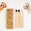 DR PERFECT Dog Toothbrush, Micro Nano Ultra Soft Bristle for Sensitive Gum, Small to Large Dog Teeth Cleaning, Bamboo Toothbrush, Easy to Brush Teeth, Fresh Breath (4)