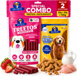 Dr. Pets Combo Treetos Stix Super Strawberry