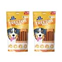 Dr. Pets Pack of 2 (85g Each) Treetos Soft Dog Treats | Chicken Sticks for Puppies & Adult Dogs | Training Chew Snacks for All Breeds | Banana Oats Flavor