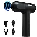Dr Physio USA Supervolt 1023 Pro Deep Tissue Massage Gun, Full Body Massager Machine for Pain Relief, Muscle Massage &amp; Body Relaxation, Faster Muscle Recovery, Rechargeable, Cordless, Portable (Matte Black)