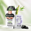 DR.RASHEL Bamboo Charcoal 5 Nose Strip & 5 Wet Wipes for Whiteheads & Blackheads Remover Strips