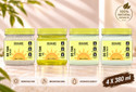 DR.RASHEL DE-TAN PACK OF 4 (SCRUB, GEL, CREAM & FACE PACK) FACIAL KIT THAT SOOTHES SKIN