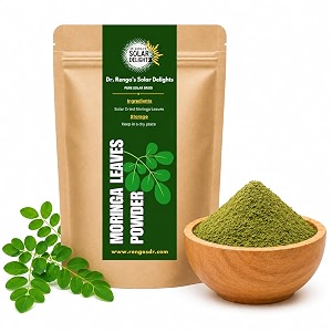 DR. RENGAS SOLAR DELIGHTS Moringa Leaves Powder