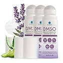 Dr. Robaina DMSO Lavender Roll-On | 99.9% Pure Pharmaceutical Grade with Arnica, Magnesium, Aloe Vera &amp; Vitamin E | Made in The USA