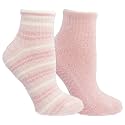 Dr. Scholl's Women's Cozy Soothing Moisturizing Gripper Spa Low Cut Socks