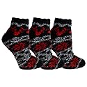 Dr. Scholl's Women's Cozy Soothing Moisturizing Gripper Spa Low Cut Socks