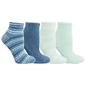 Dr. Scholl's Women's Cozy Soothing Moisturizing Gripper Spa Low Cut Socks