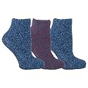 Dr. Scholl's Womens Low Cut Soothing Spa - Lavender & Vitamin E Infused 2 3 Pair Packs Bottom Grippers Sock, Blue, Pink/Blue, 4-10 US