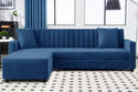 Dr Smith Modern L-Shape Fabric Sofa Set