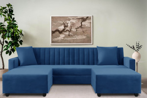 Dr Smith Premium L-Shape Fabric Sofa Set