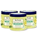 Dr Teal's Shea Sugar Scrub, with Ceramides & Avocado Essential Oil, 19 oz (Pack of 3)