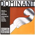 Thomastik-Infeld Dominant Violin G String, 3/4 Size, Medium Tension - 133.34 - Synthetic Core, Silver Wound - Clear &amp; Balanced Tone, The Reference Standard for Violin