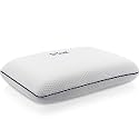 Dr Trust USA Memory Foam Pillow for Comfortable Sleep, Soft Luxurious Orthopedic, Bed Pillow for Neck & Shoulder Pain Relief, Breathable Elegant White Color Fabric Cover (60 x 40 x 11 cm)-349
