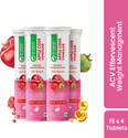 DR. VAIDYA'S Apple Cider Vinegar (ACV) Effervescent Tablets With Vit B6 & B12 for Weight Loss