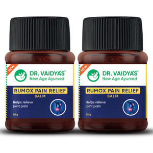 dr vaidyas rumox pain relief balm for headache joint  muscle pain