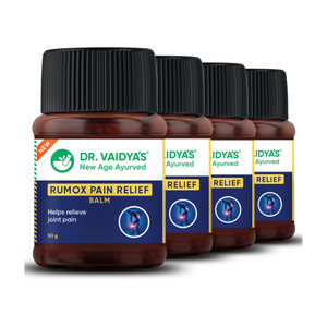 dr vaidyas rumox pain relief balm for headache joint  muscle pain