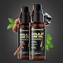 Dr. Vaidya’s Shilajit Lube Gel | First Ever Shilajit Infused Lube Gel | Enhances Performance & Stamina | Mess free | 100% Pure Himalayan Shilajit, Jaiphal & Cinnamon Oil, Ashwagandha | 50g (Pack of 2)