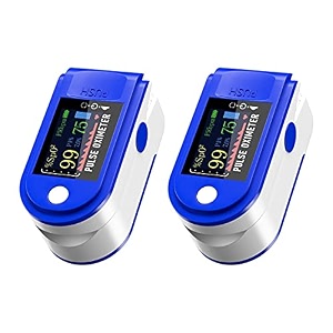 dr vaku swadesi pulse oximeter fingertip blood oxygen saturation monitor fingertip blood oxygen meter finger oximeter with portable single color tft display- pack of 12 pack of 2