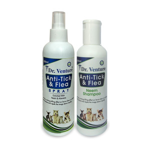 Dr Venture Anti-tick and Flea Neem Dog