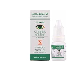 dr willmar schwabe germany cineraria maritima d2 eye drops without alcohol 10ml pack of 2