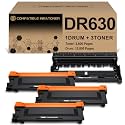 DR630 TN660 Replacement for Brother DR630 TN660 Drum Toner 4Pack Black Set