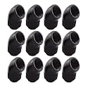 Dracaena.io 12-Pack G1/4 45° Rotary Fitting, Male to Female, Black