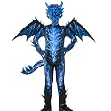 Dragon Costume Kids with Lightning Wings Mask Boys for Halloween