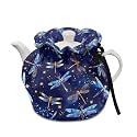 Dragonfly Tea Cosy for Teapots Washable Heat Preservation Tea Pot Dust Cover Tea Kettle Quilt for Home Kitchen Decorative Accessories
