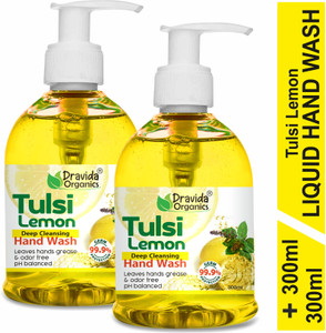 Dravida Organics Pure Tulsi Lemon Hand