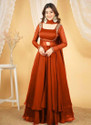 DRAVYENTERPRISE Embroidered Anarkali Kurta Bottom Dupatta