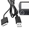 Draw a dragon Compatible for PSP Go Charger Cable, Data and Charging Cable Fit for Sony PSP Go 2 in 1 USB 2.0 Data Sync Transfer and Power Charger Cable Cord & Ultra Clear Guard Film 1 Pack WPAICHENG