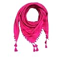 Drawbridge Men's Cotton Arab Shemagh Neck Wrap Arafat Keffiyah Multi Purpose Checkered Head Scarf for Men and Boys