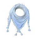 Drawbridge Men's Cotton Arab Shemagh Neck Wrap Arafat Keffiyah Multi Purpose Checkered Head Scarf for Men and Boys