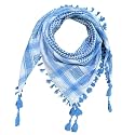 Drawbridge Men's Cotton Arab Shemagh Neck Wrap Arafat Keffiyah Multi Purpose Checkered Head Scarf for Men and Boys