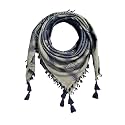 Drawbridge Men's Cotton Arab Shemagh Neck Wrap Arafat Keffiyah Multi Purpose Checkered Head Scarf for Men and Boys