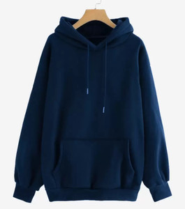 draxstar fashion men full sleeve solid hooded sweatshirt
