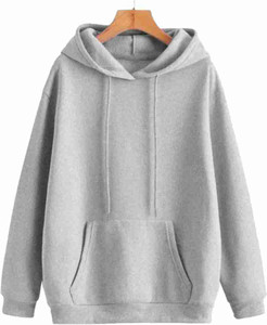 draxstar fashion men full sleeve solid hooded sweatshirt
