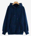 DRAXSTAR FASHION Men Full Sleeve Solid Hooded Sweatshirt